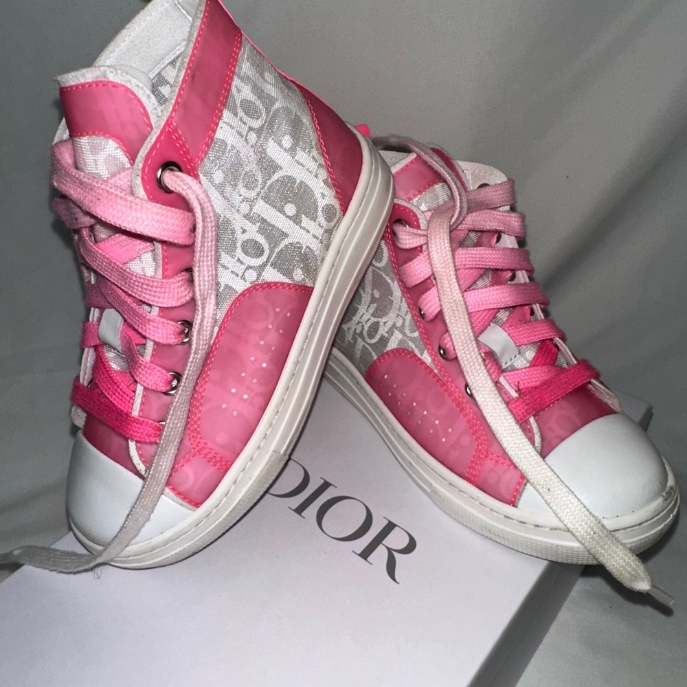 Kids Dior High-Top Sneakers